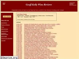 Sites similar to geoffkellywinereviews.co.nz