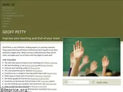 Sites similar to geoffpetty.com