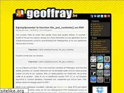 Sites similar to geoffray.be