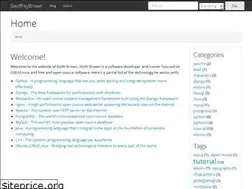 Sites similar to geoffreybrown.com