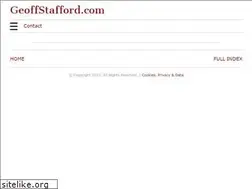 Sites similar to geoffstafford.com