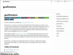 Sites similar to geofirestore.com