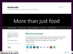 Sites similar to geofoodie.org