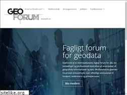 Sites similar to geoforum.dk