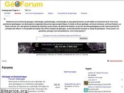 Sites similar to geoforum.fr