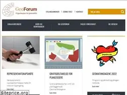Sites similar to geoforum.no
