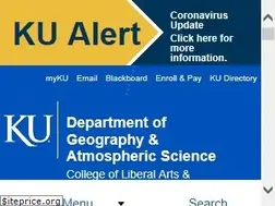 Sites similar to geog.ku.edu