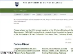Sites similar to geog.ubc.ca