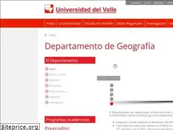 Sites similar to geografia.univalle.edu.co