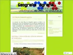 Sites similar to geografiaagrariaucv.wordpress.com