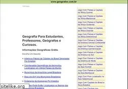 Sites similar to geografos.com.br