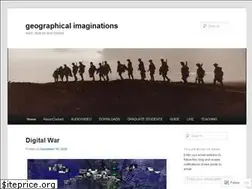 Sites similar to geographicalimaginations.com