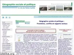 Sites similar to geographie-sociale.org