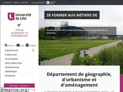 Sites similar to geographie.univ-lille1.fr