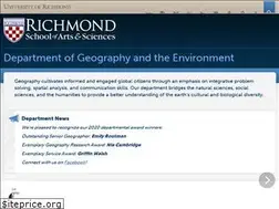 Sites similar to geography.richmond.edu
