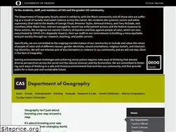 Sites similar to geography.uoregon.edu