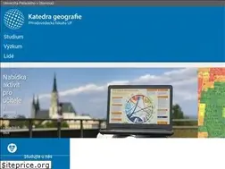 Sites similar to geography.upol.cz