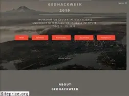 Sites similar to geohackweek.github.io