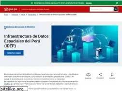 Sites similar to geoidep.gob.pe