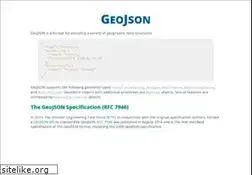 Sites similar to geojson.org