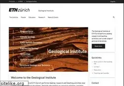 Sites similar to geology.ethz.ch