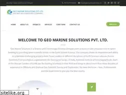Sites similar to geomarine.in