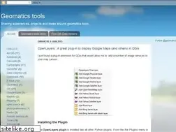 Sites similar to geomaticstools.blogspot.com