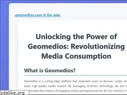 Sites similar to geomedios.com