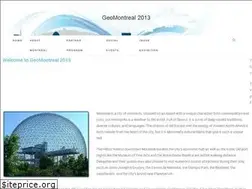 Sites similar to geomontreal2013.ca