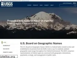 Sites similar to geonames.usgs.gov