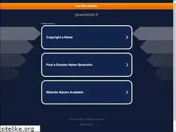 Sites similar to geonomie.fr