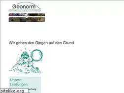 Sites similar to geonorm.de