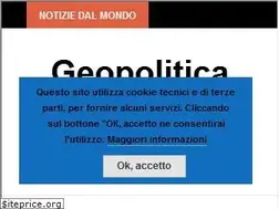 Sites similar to geopoliticaeconomica.it