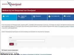 Sites similar to geoportaaloverijssel.nl