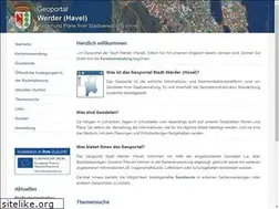 Sites similar to geoportal-werder-havel.de