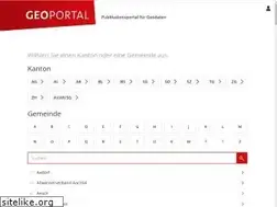 Sites similar to geoportal.ch