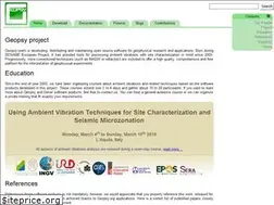 Sites similar to geopsy.org