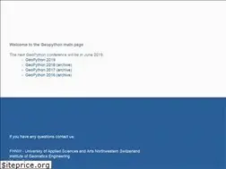 Sites similar to geopython.net