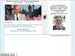 Sites similar to georg-kronawitter.de