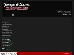Sites similar to georgeandsamsautosales.com