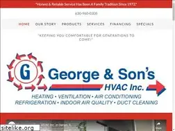 Sites similar to georgeandsonshvac.com