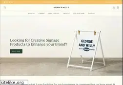 Sites similar to georgeandwilly.com