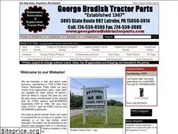 Sites similar to georgebradishtractorparts.com