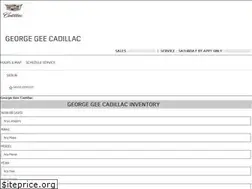 Sites similar to georgegeecadillac.com