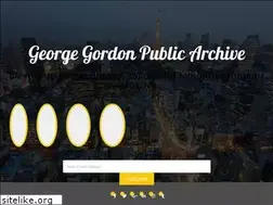 Sites similar to georgegordon.info