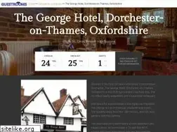 Sites similar to georgehoteloxfordshire.co.uk