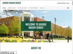 Sites similar to georgemasondebate.com