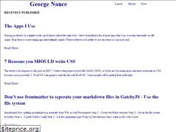 Sites similar to georgenance.com