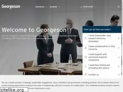 Sites similar to georgeson.com