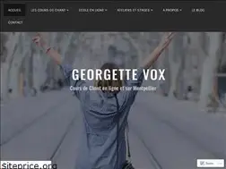 Sites similar to georgettevox.fr